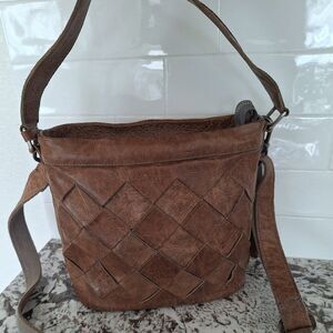 Cowboysbag Brown Soft leather Tote Crossbody bag